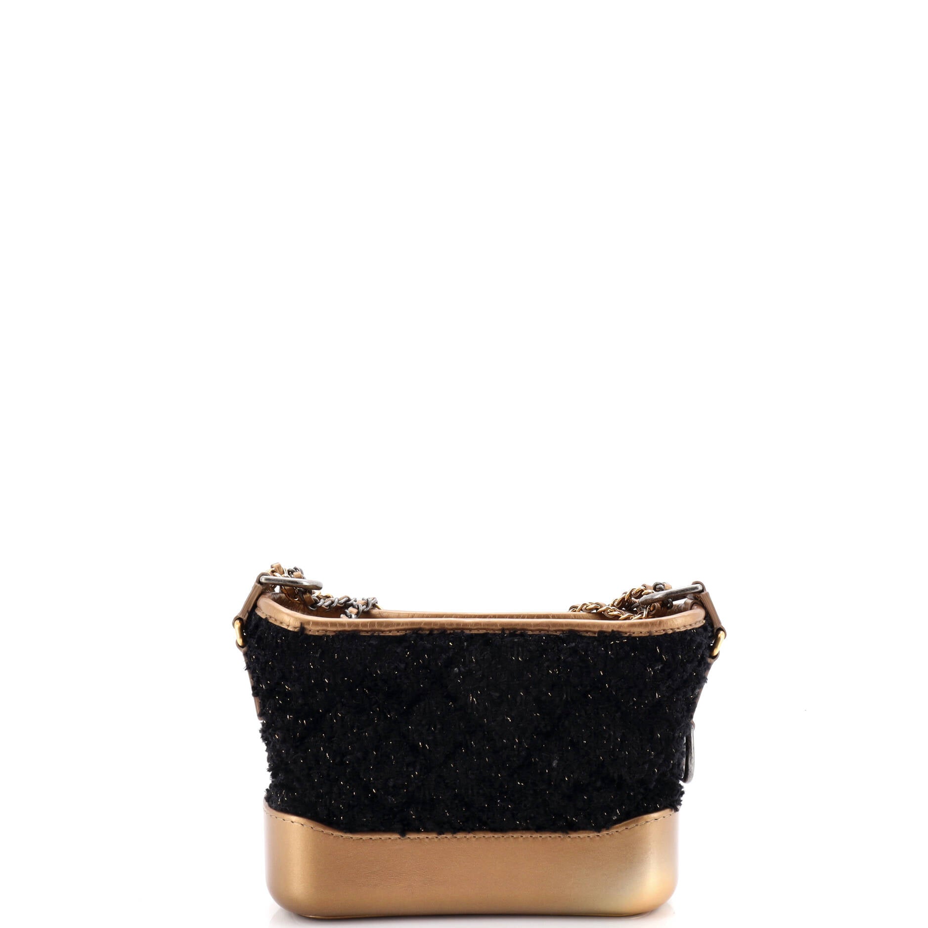 Gabrielle Hobo Quilted Tweed and Calfskin Small