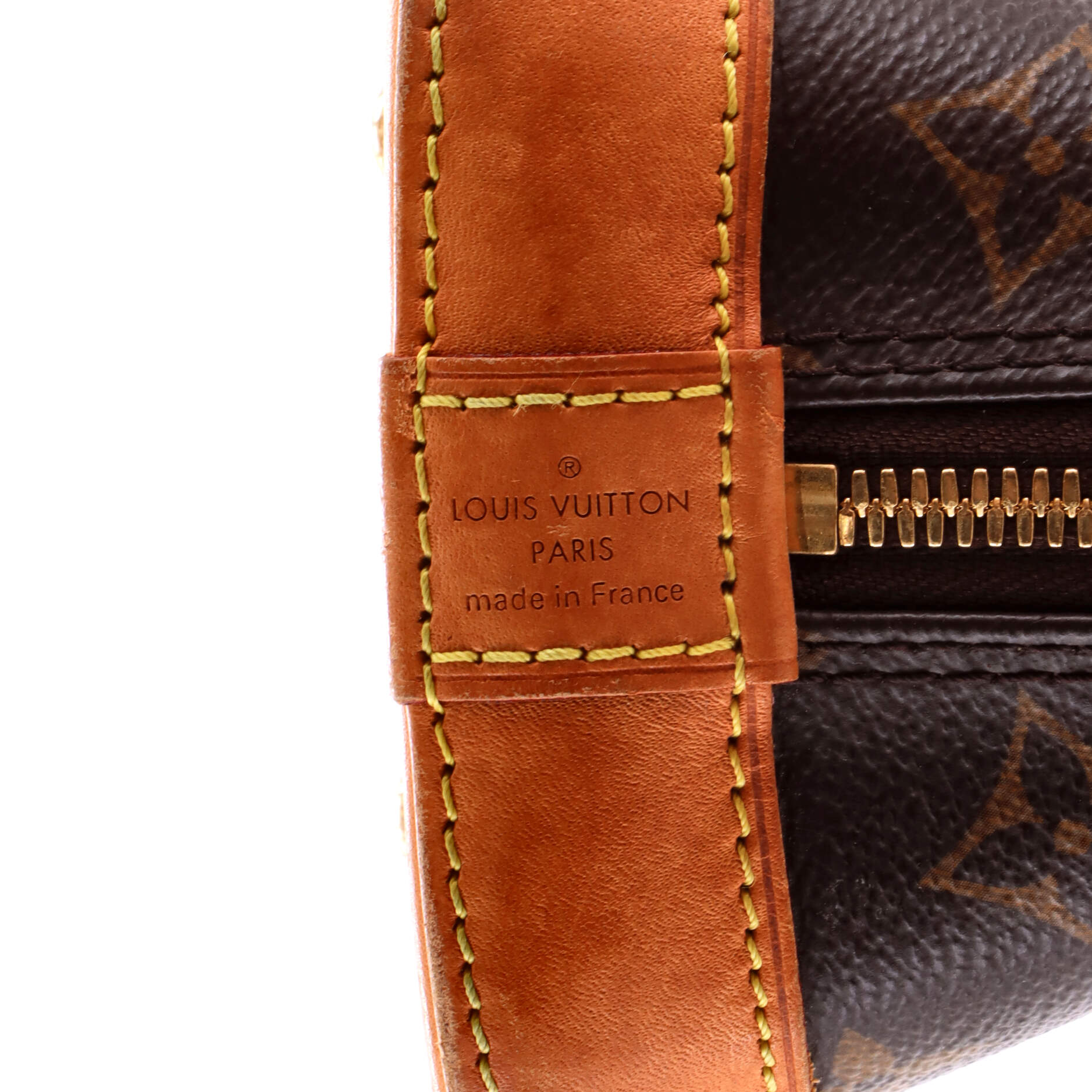 Alma Handbag Monogram Canvas BB