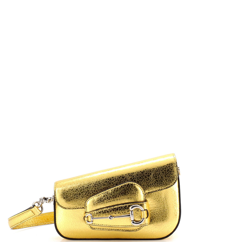 Horsebit 1955 Asymmetric Shoulder Bag Leather Mini