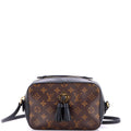 Saintonge Handbag Monogram Canvas with Leather