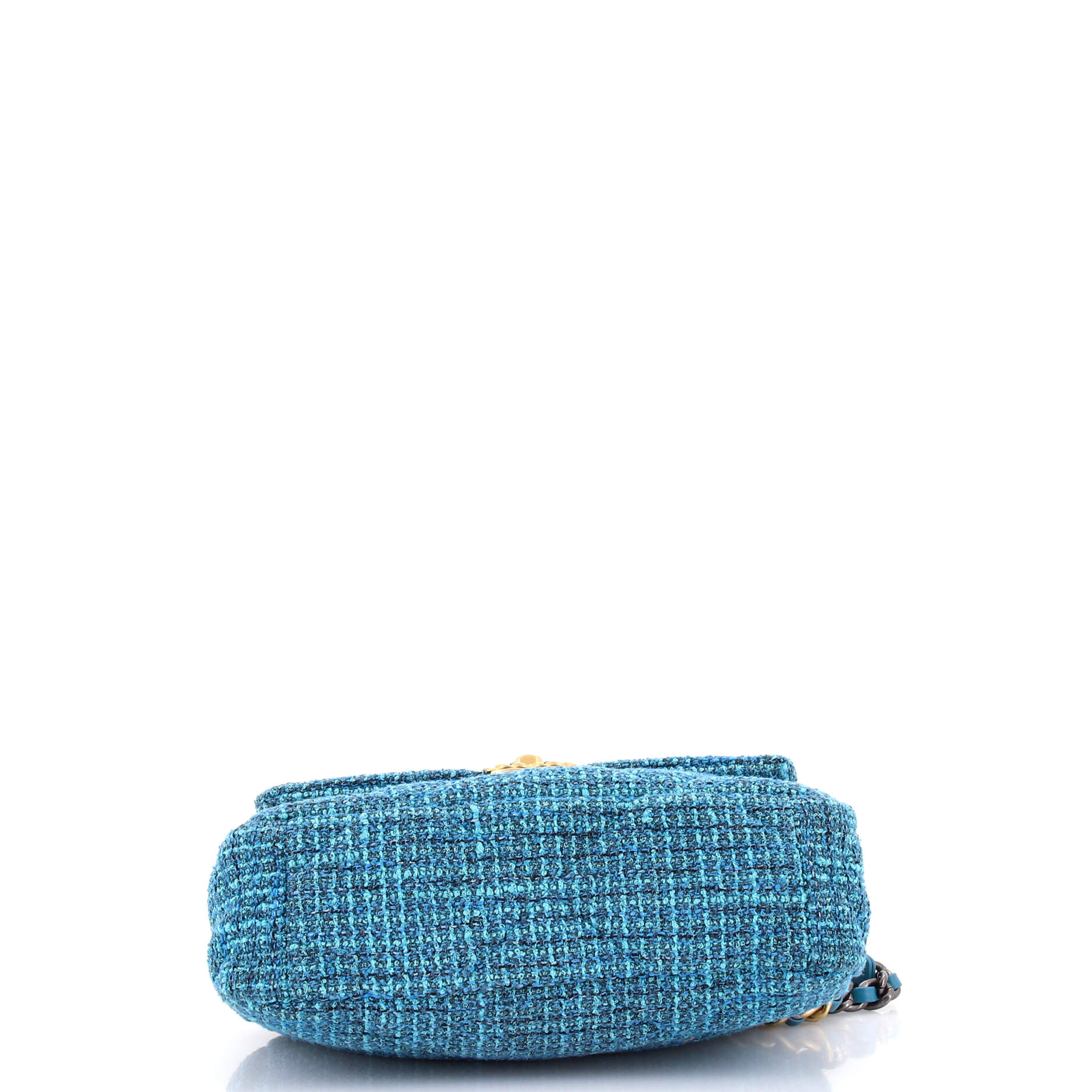 19 Flap Bag Quilted Tweed Medium