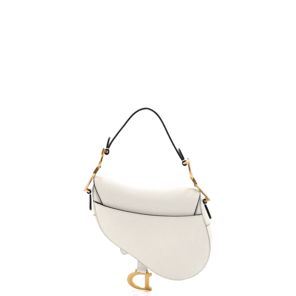 Saddle Handbag Leather Mini