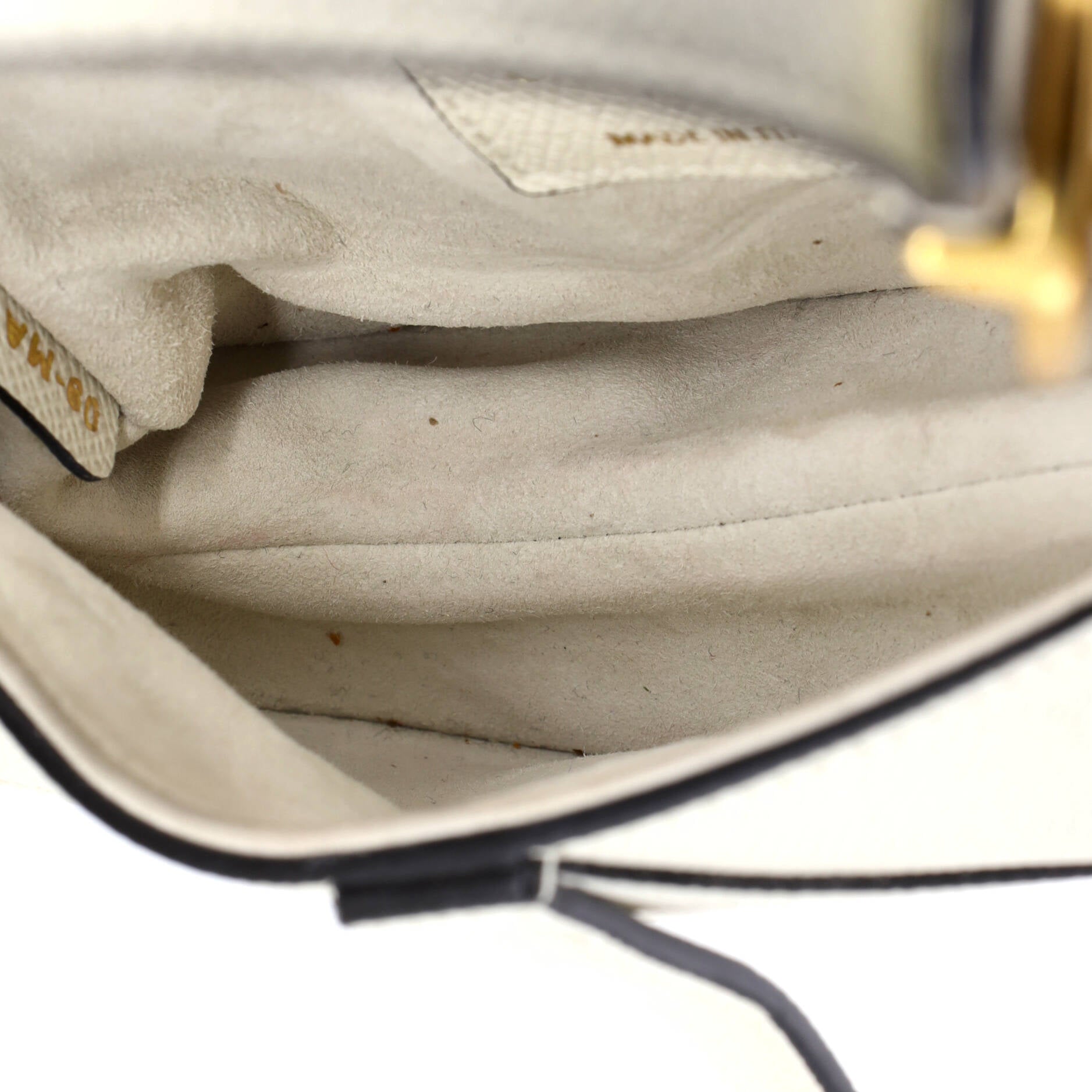 Saddle Handbag Leather Mini