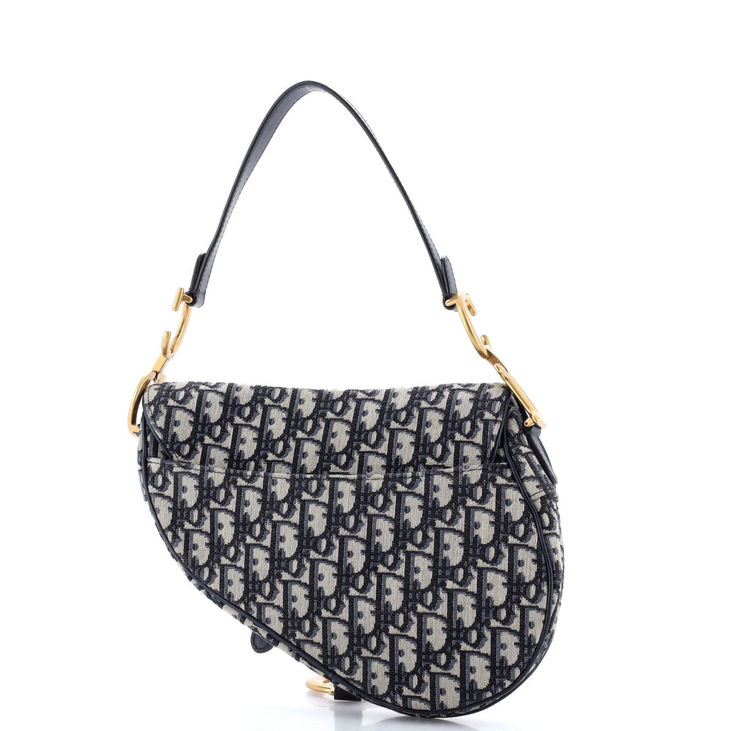 Saddle Handbag Oblique Canvas Medium