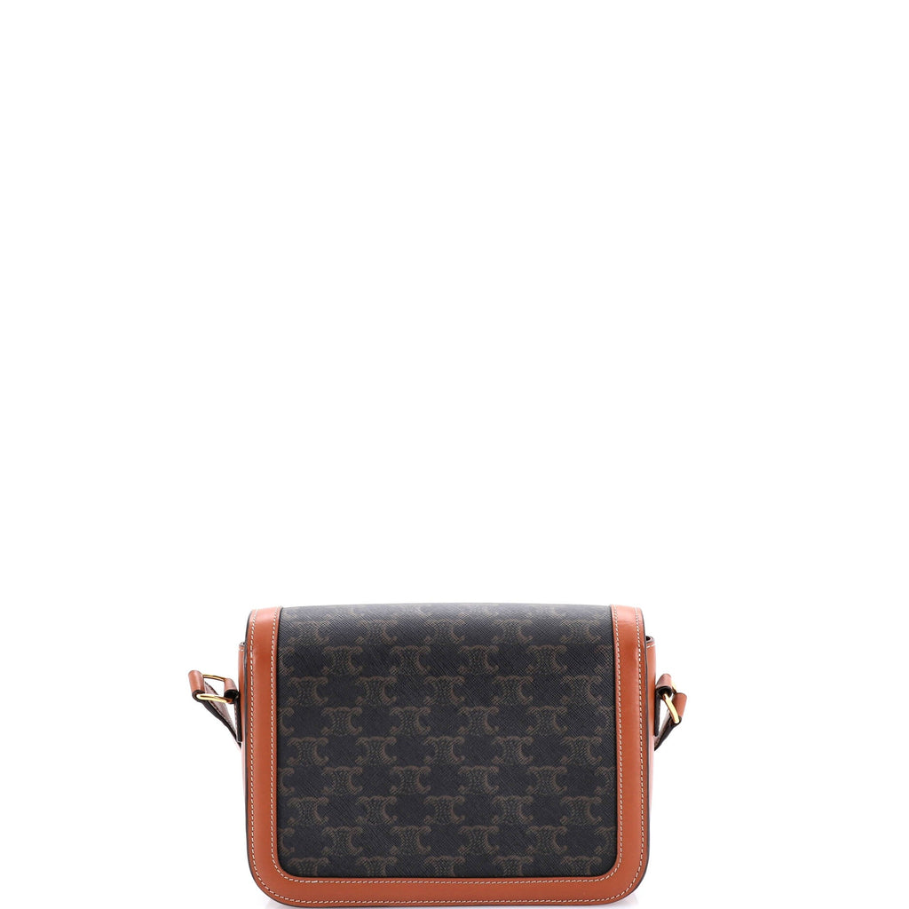 Triomphe Shoulder Bag Triomphe Coated Canvas Medium