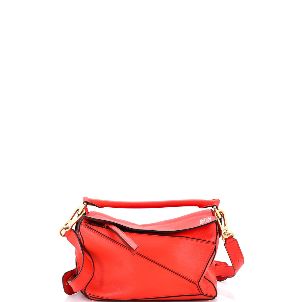 Puzzle Bag Leather Small