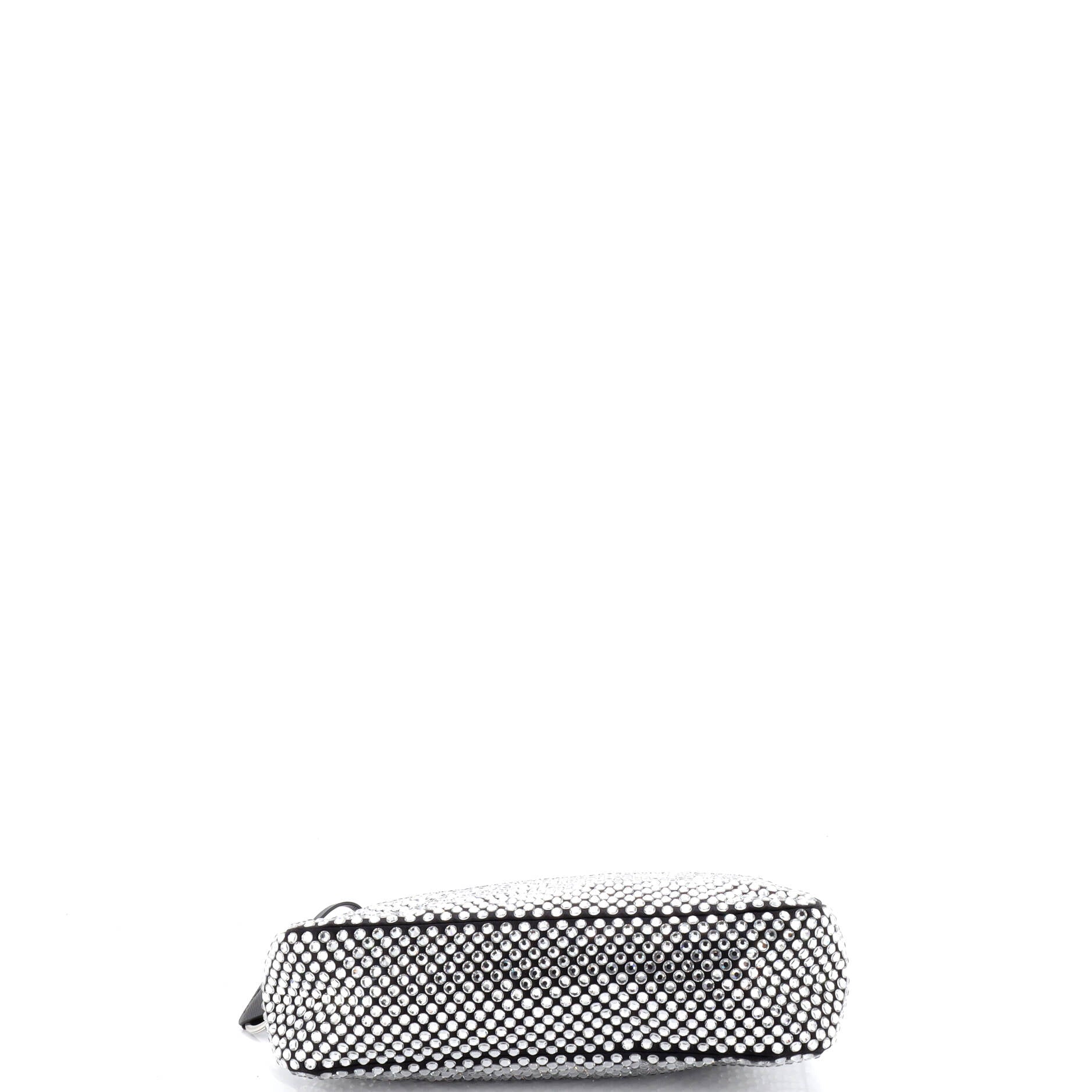 Re-Edition 2000 Hobo Crystal Embellished Satin Mini