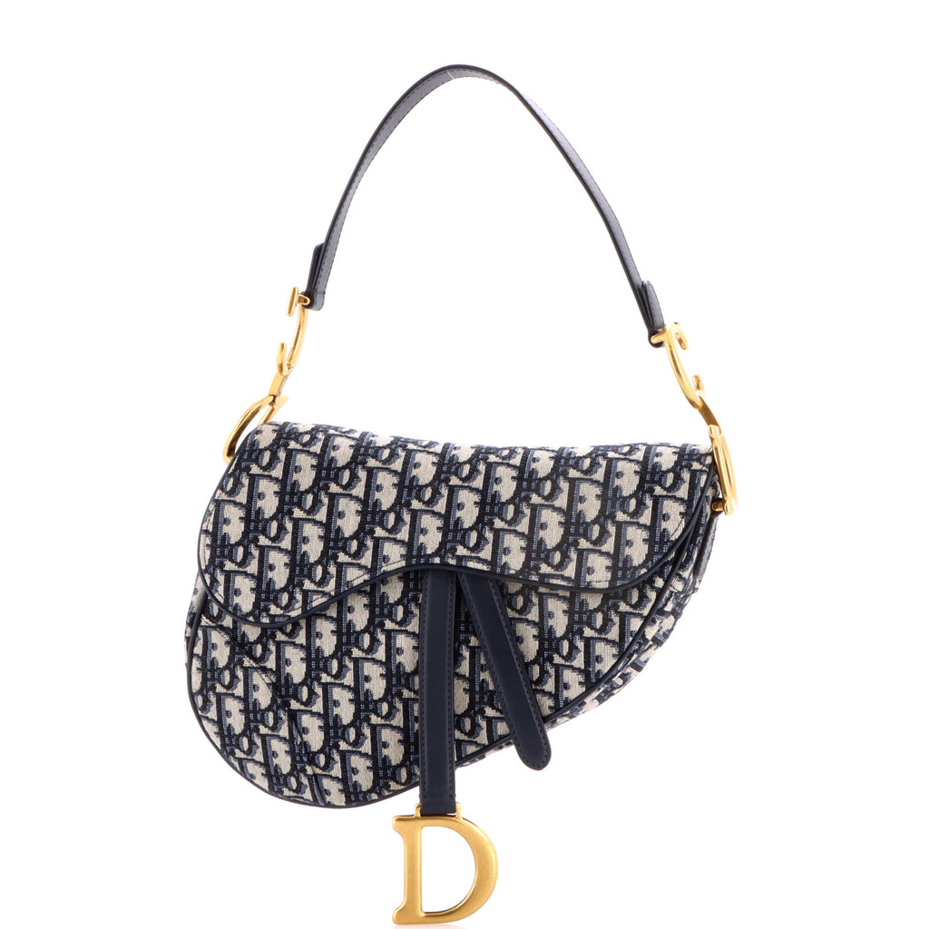 Saddle Handbag Oblique Canvas Medium