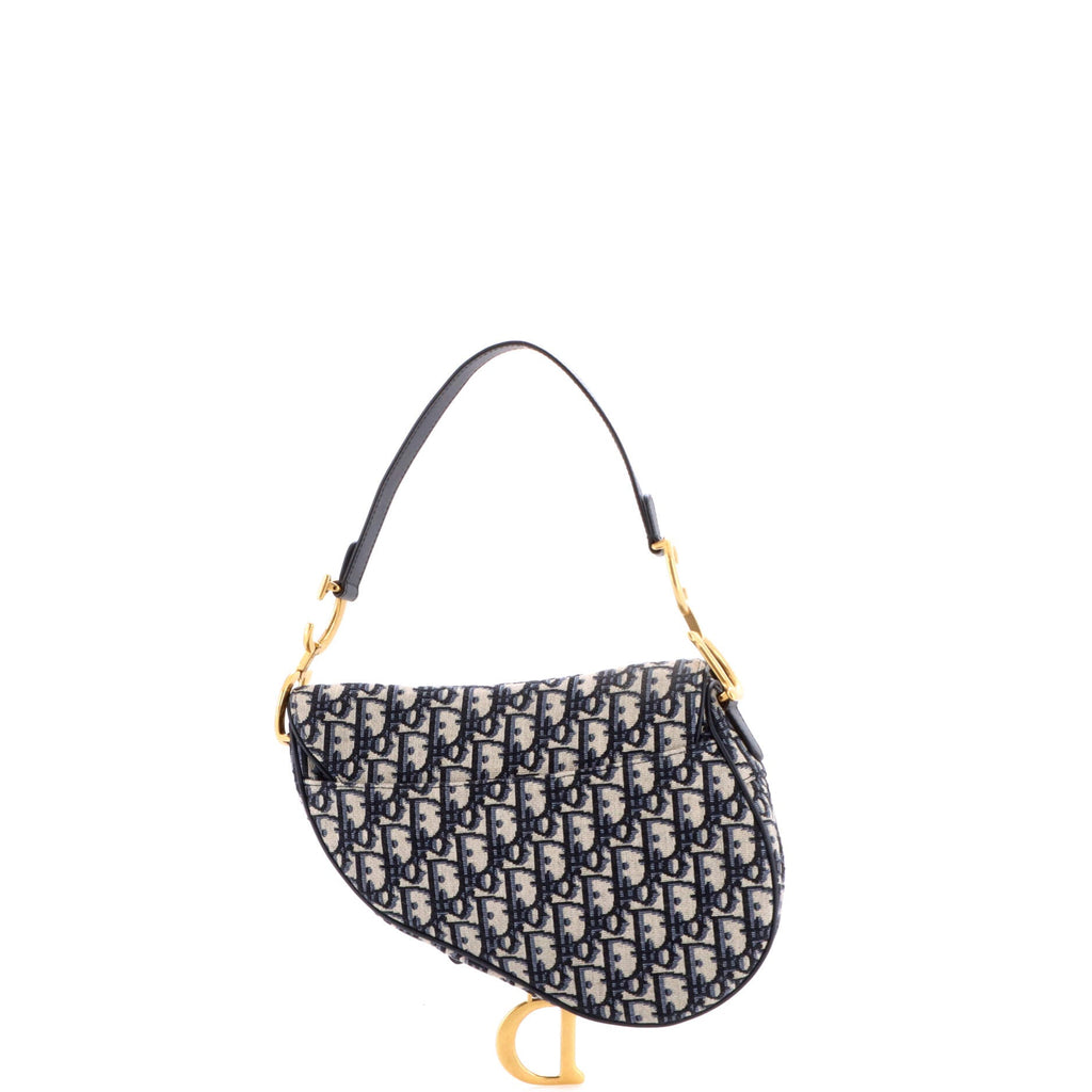 Saddle Handbag Oblique Canvas Medium