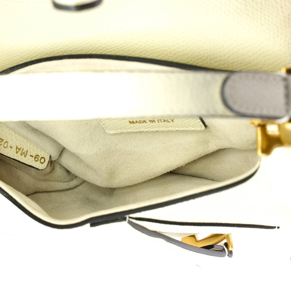 Saddle Handbag Leather Mini