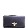 Bee Clutch Leather