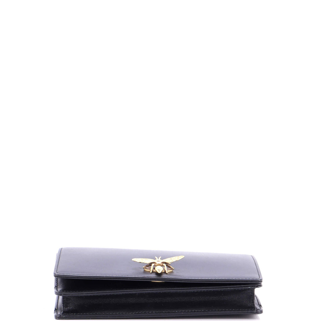 Bee Clutch Leather