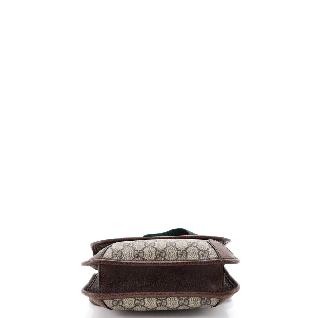 Neo Vintage Flap Messenger GG Coated Canvas Small