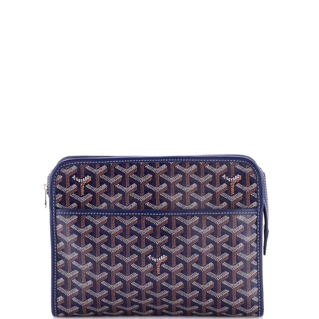 Jouvence Toiletry Pouch Coated Canvas MM