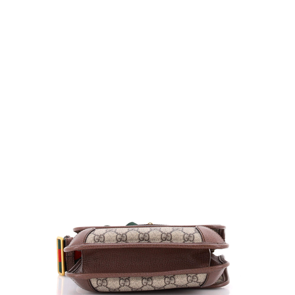 Neo Vintage Flap Messenger GG Coated Canvas Small