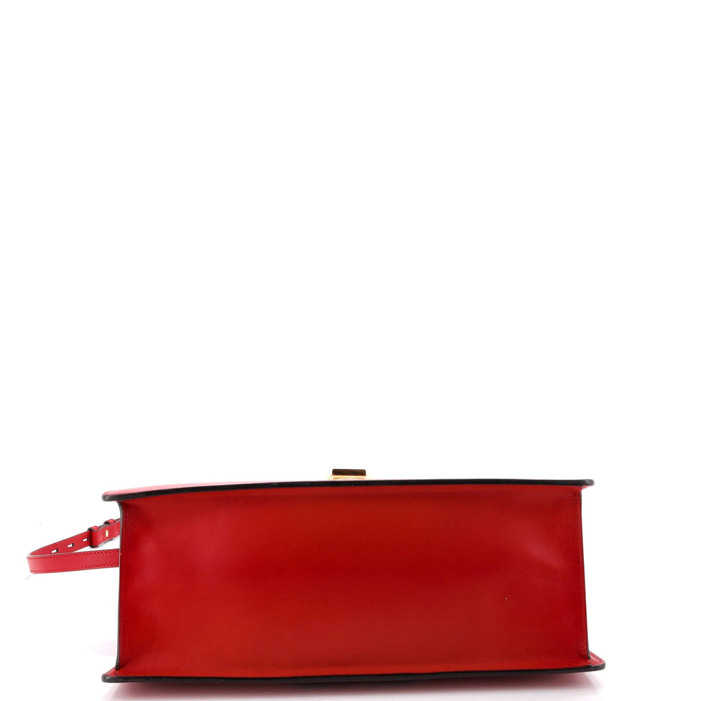 Sylvie Top Handle Bag Leather Medium