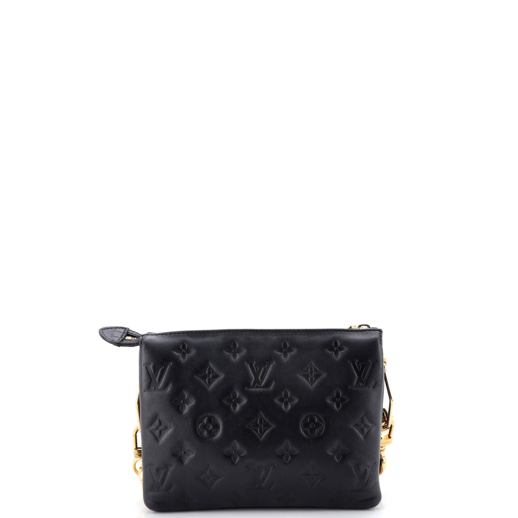 Coussin Bag Monogram Embossed Lambskin BB