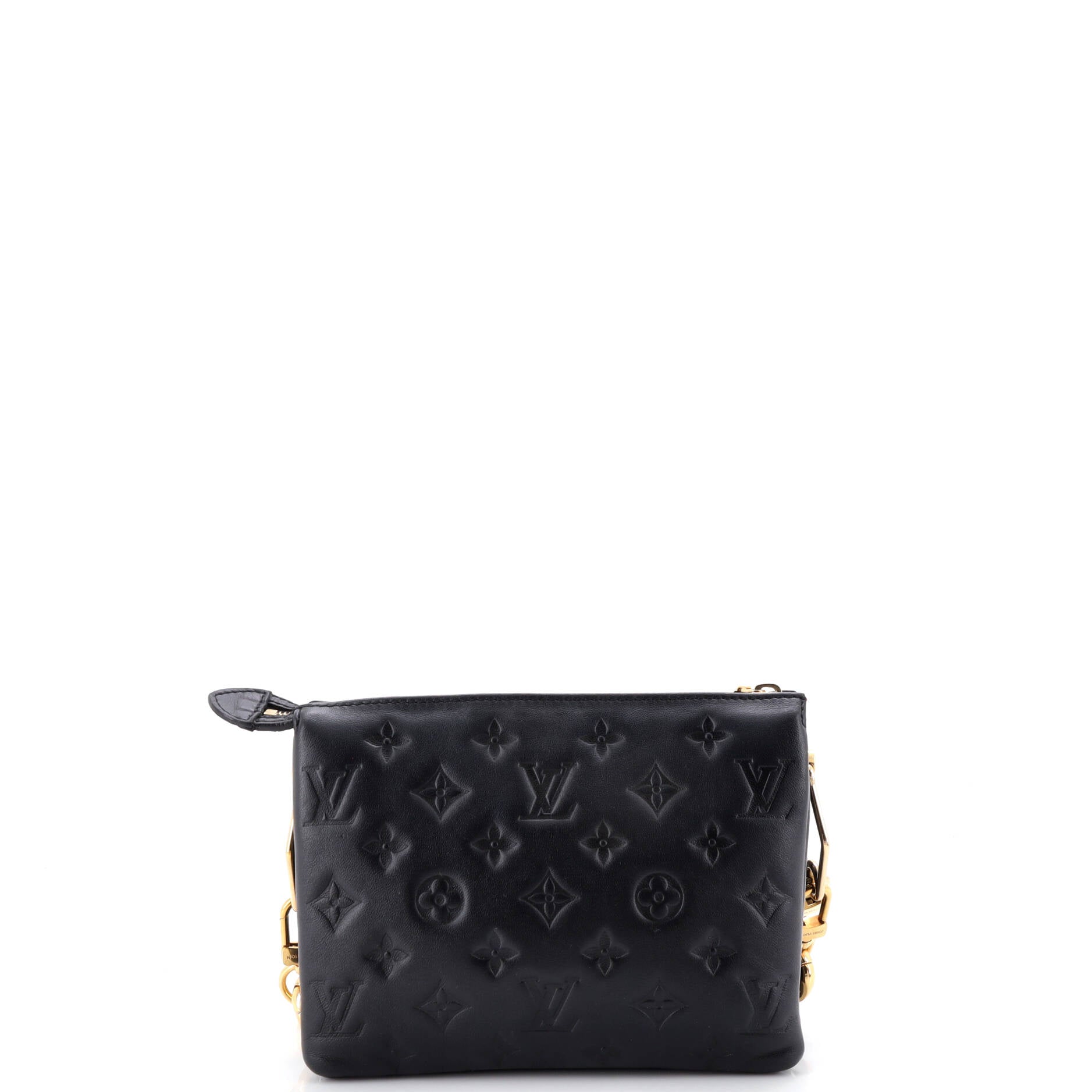 Coussin Bag Monogram Embossed Lambskin BB