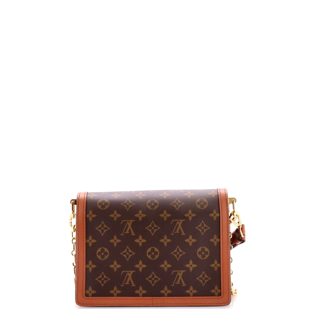 Dauphine Shoulder Bag Reverse Monogram Canvas MM