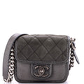 Paris-Bombay Back to School Crossbody Bag Quilted Iridescent Calfskin Mini