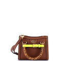 Diana NM Bamboo Handle Tote Leather Mini