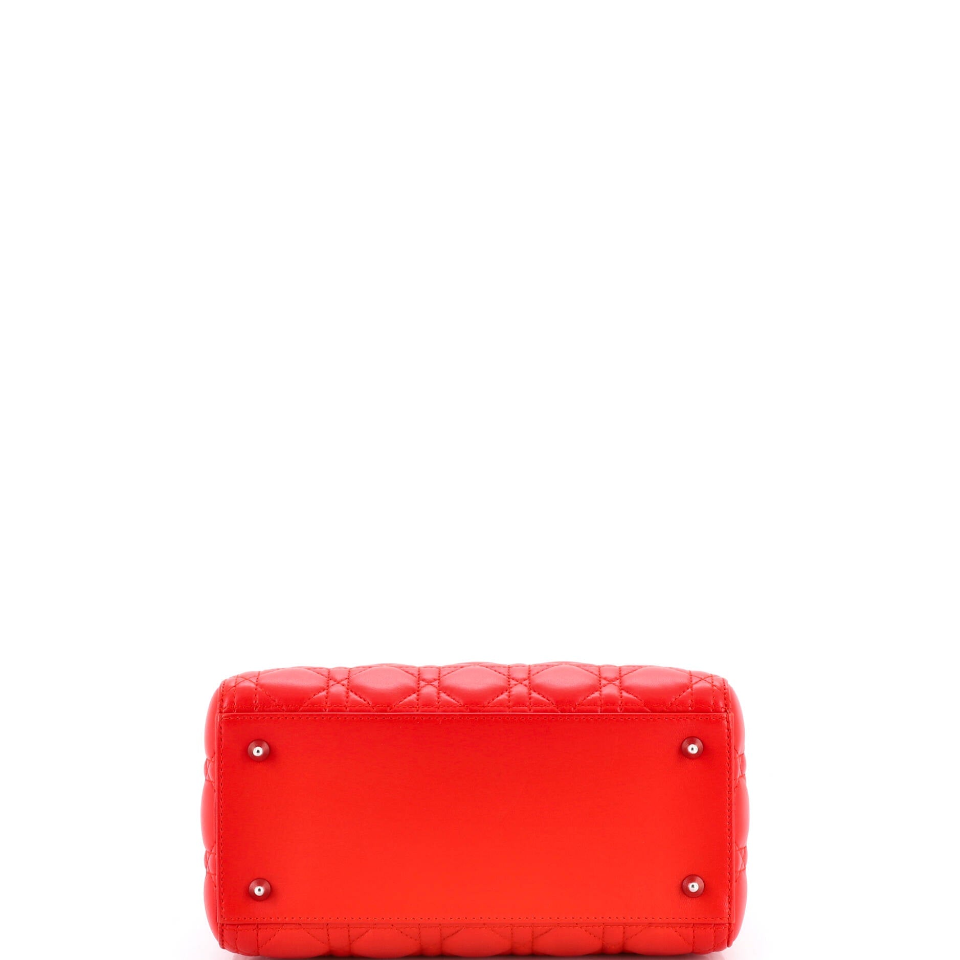 Lady Dior Bag Cannage Quilt Lambskin Medium