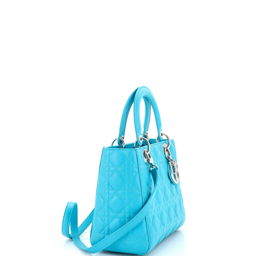 Lady Dior Bag Cannage Quilt Lambskin Medium