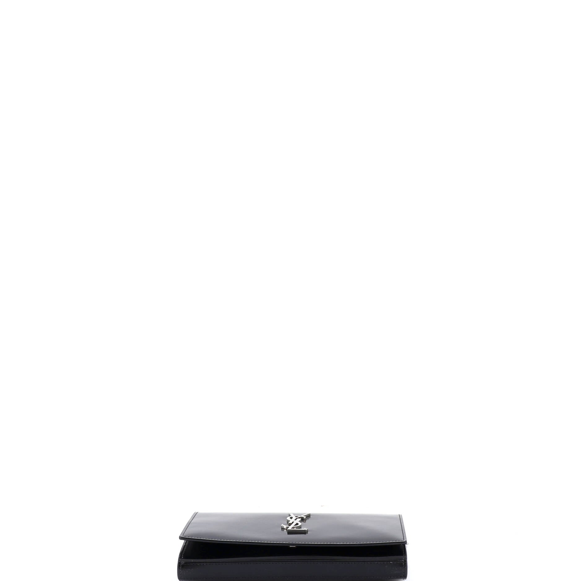 Classic Monogram Wallet on Chain Leather Small