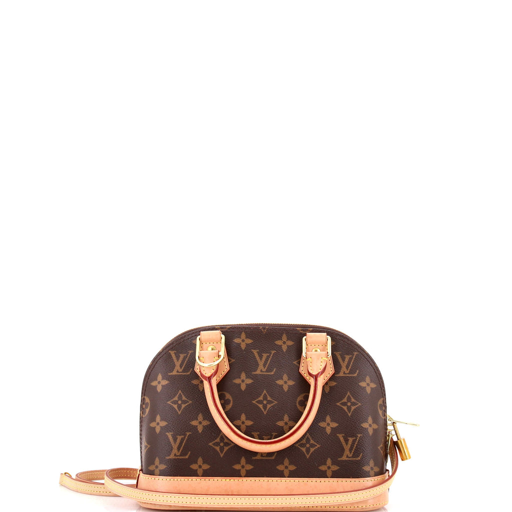 Alma Handbag Monogram Canvas BB