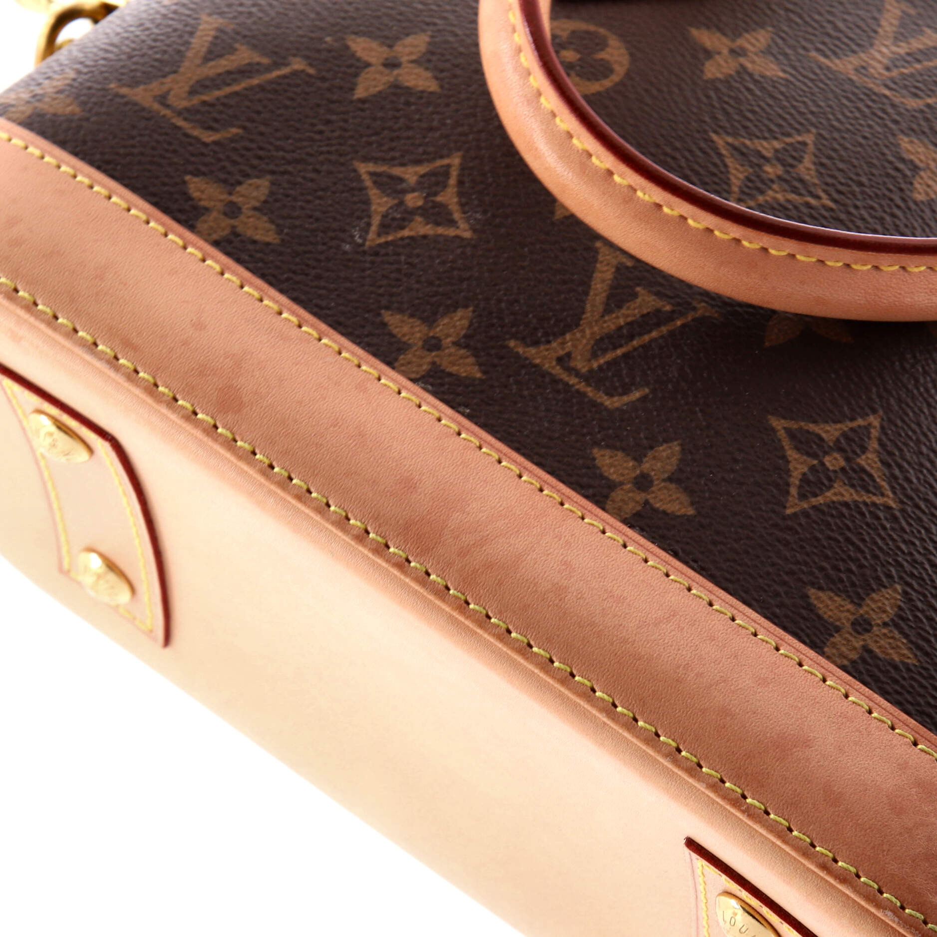 Alma Handbag Monogram Canvas BB