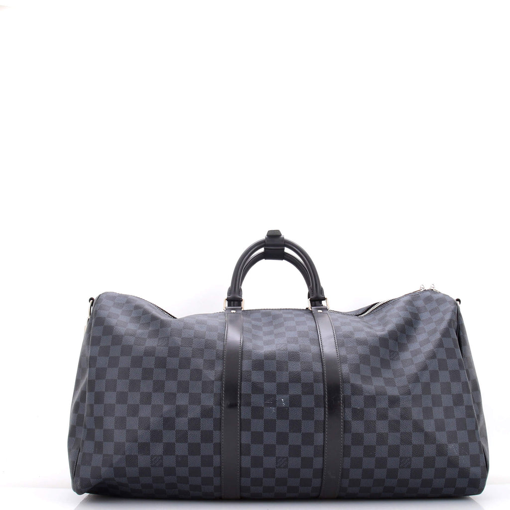 Keepall Bandouliere Bag Damier Cobalt 55