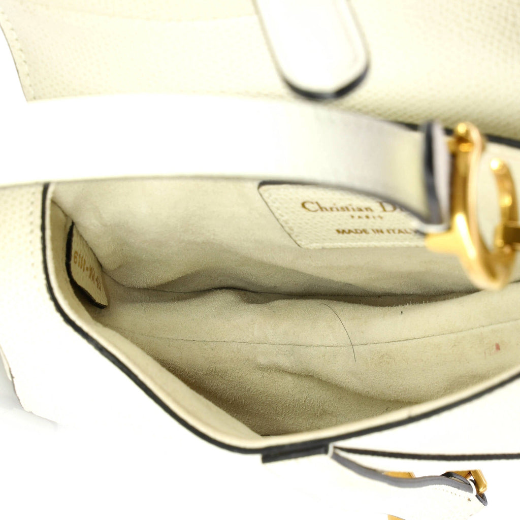 Saddle Handbag Leather Mini
