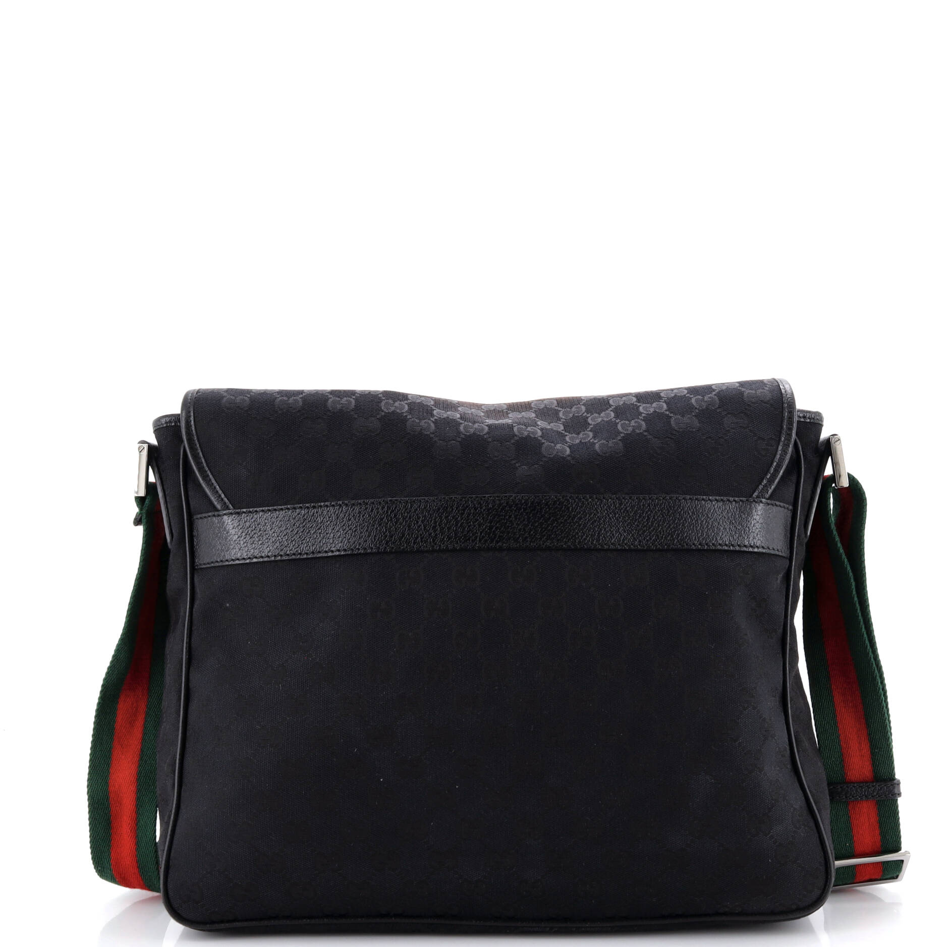 Web Strap Flap Messenger GG Canvas Medium