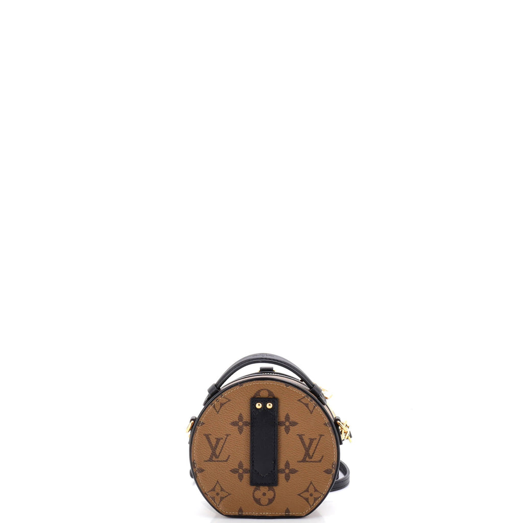 Mini Boite Chapeau Bag Reverse Monogram Canvas