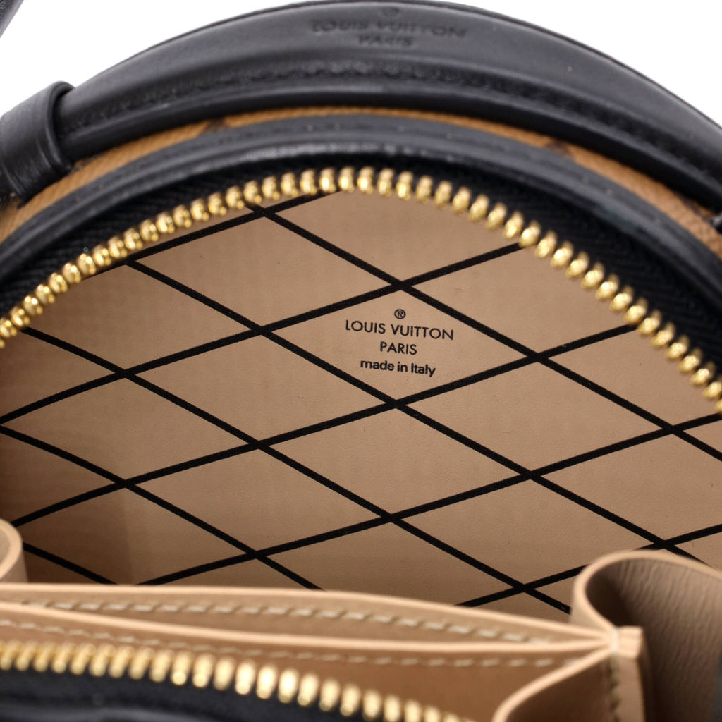 Mini Boite Chapeau Bag Reverse Monogram Canvas