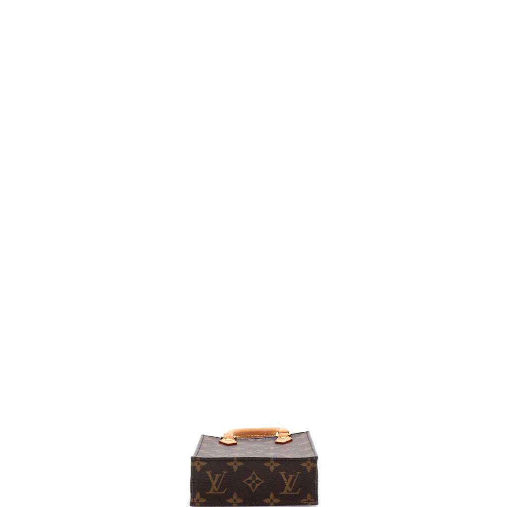 Petit Sac Plat Bag Monogram Canvas