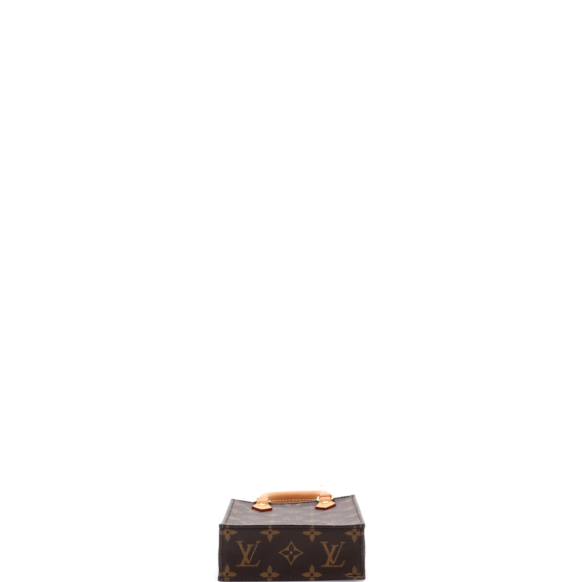 Petit Sac Plat Bag Monogram Canvas