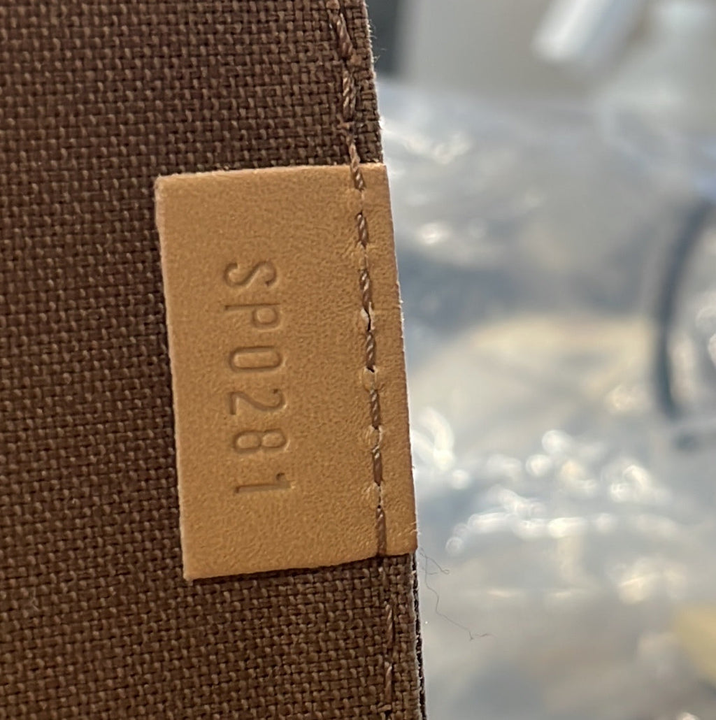 Petit Sac Plat Bag Monogram Canvas