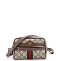 Ophidia Shoulder Bag GG Coated Canvas Mini