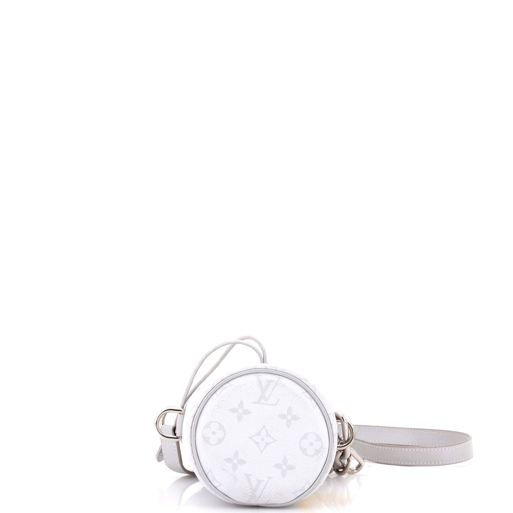 Chalk Nano Bag Limited Edition Logo Story Monogram Canvas