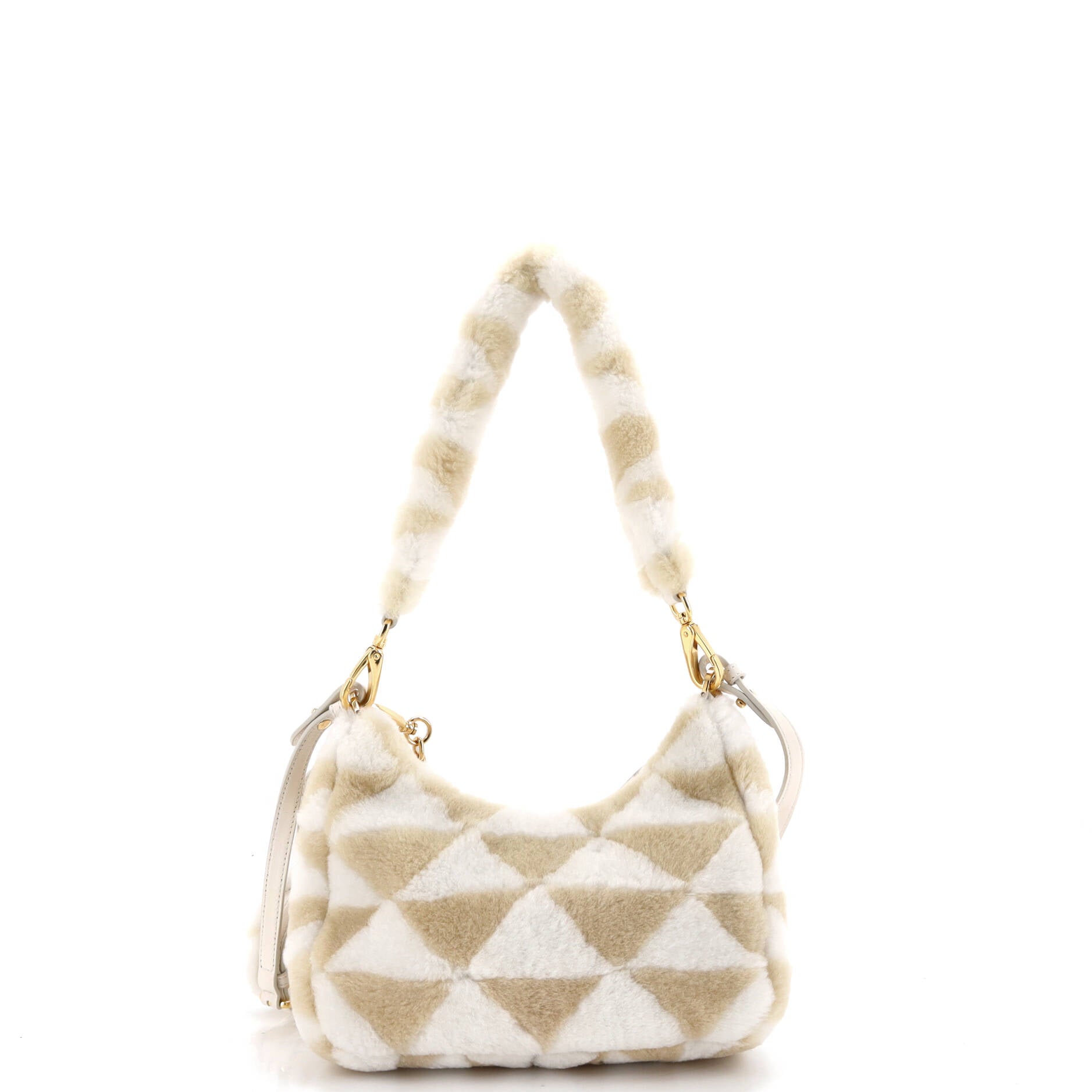Re-Edition Shoulder Bag Shearling Mini