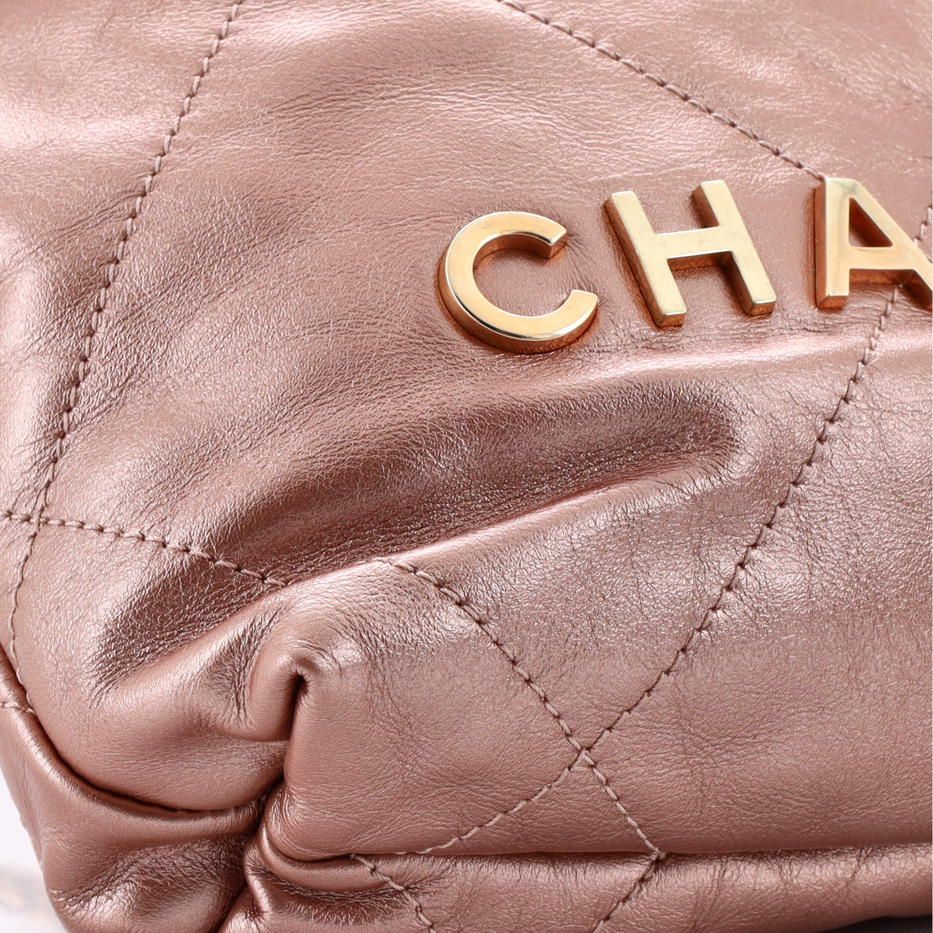 22 Chain Hobo Quilted Calfskin Mini