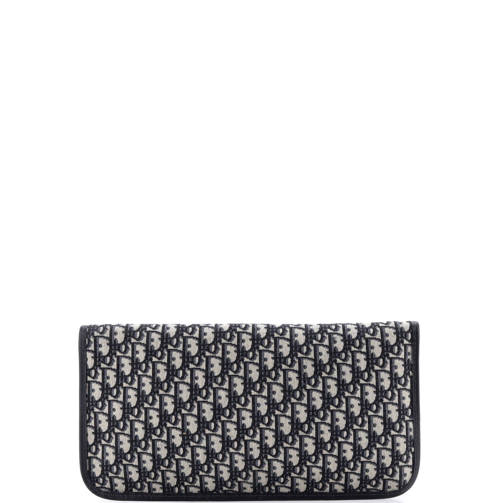 Fold Over Clutch Oblique Canvas