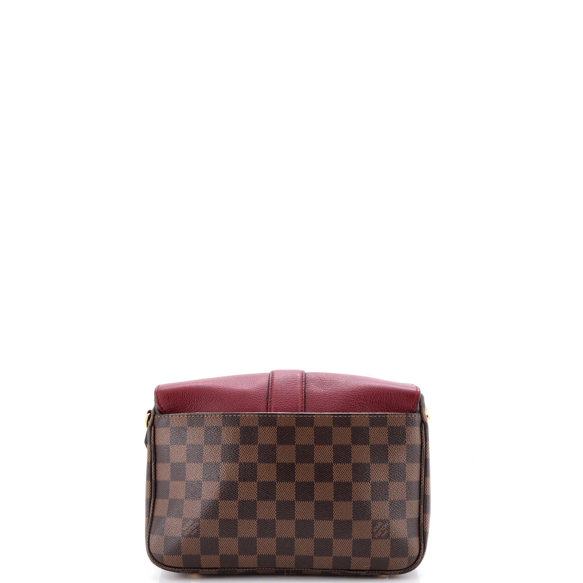 Clapton Handbag Damier and Leather PM