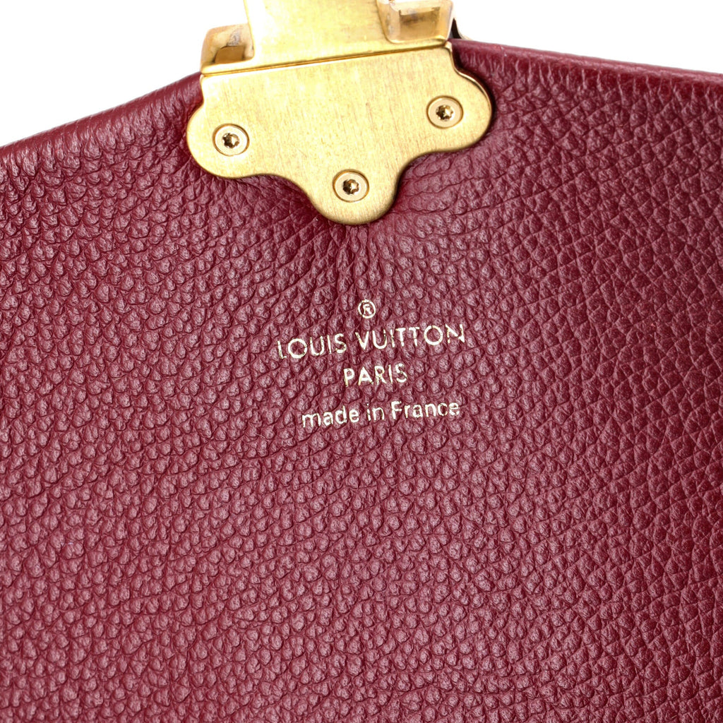 Clapton Handbag Damier and Leather PM