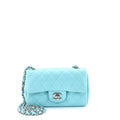 Classic Single Flap Bag Quilted Lambskin Mini
