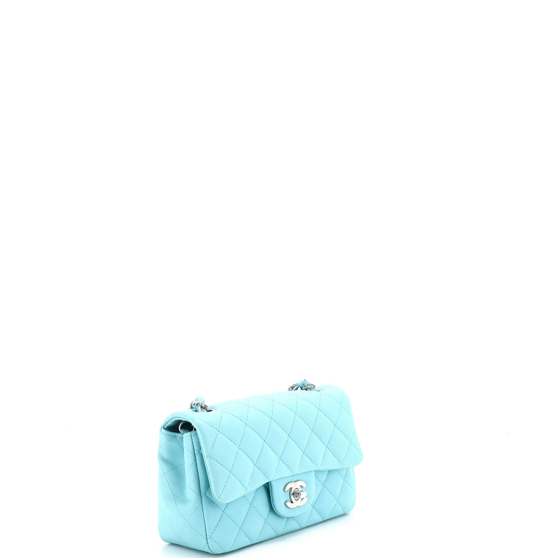 Classic Single Flap Bag Quilted Lambskin Mini