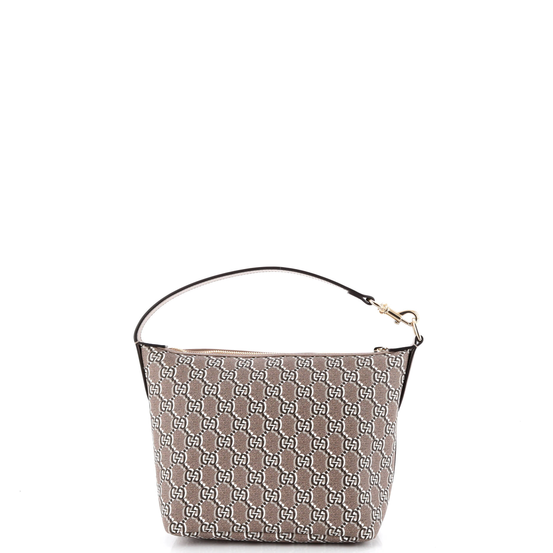 Ophidia Zip Shoulder Bag GG Shadow Coated Canvas Super Mini