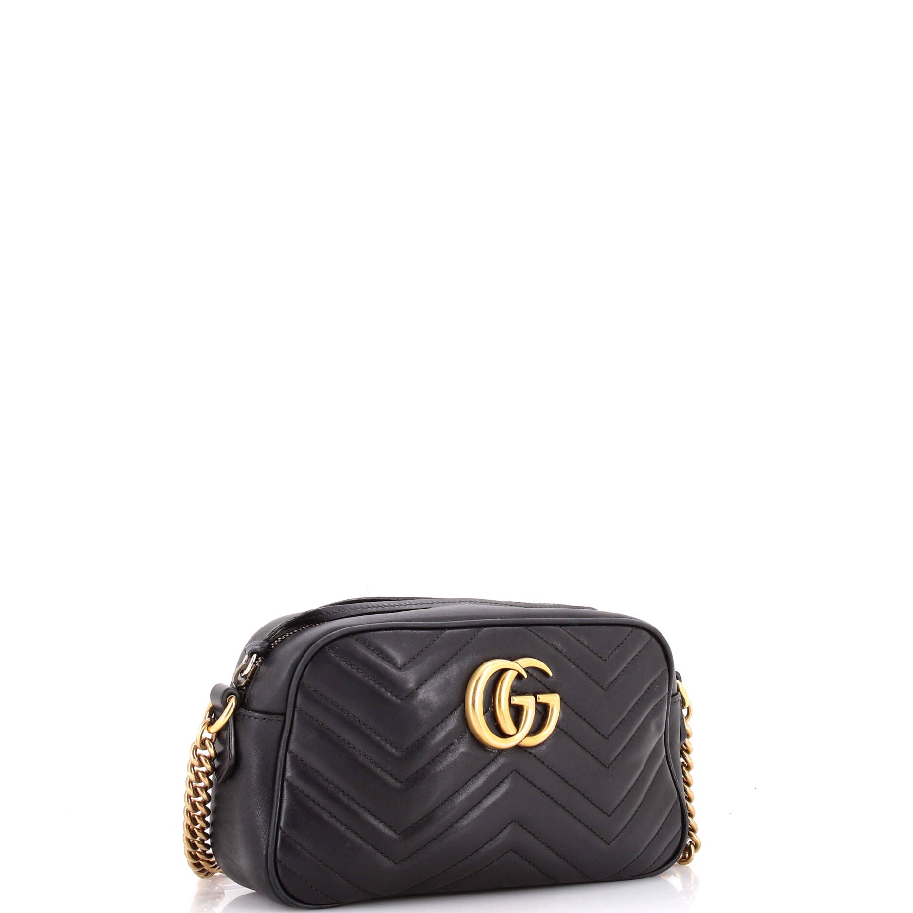 GG Marmont Shoulder Bag Matelasse Leather Small