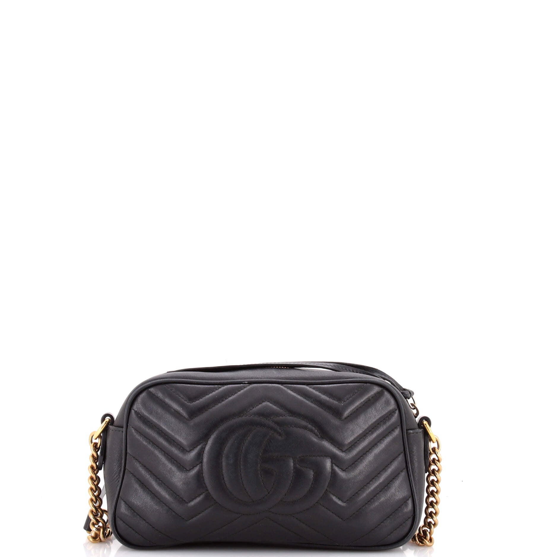 GG Marmont Shoulder Bag Matelasse Leather Small